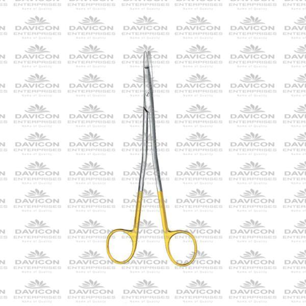 TC Tungsten carbide Gorney Platysma Facelift Scissor 18cm Straight