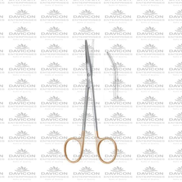 TC Tungsten carbide Kahn Dissecting Scissor 18cm Straight