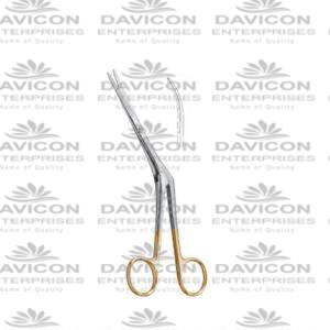 TC Tungsten carbide Knight Nasal Scissor 18cm Straight