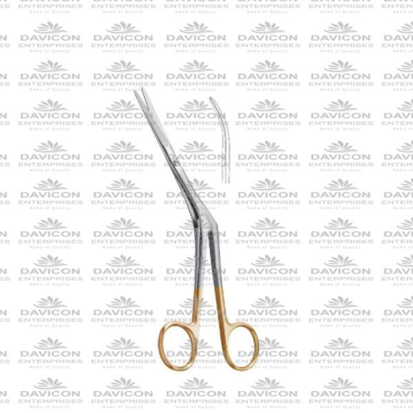 TC Tungsten carbide Knight Nasal Scissor 18cm Straight