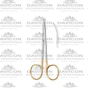 TC Tungsten carbide Steven Scissor 13cm Curved