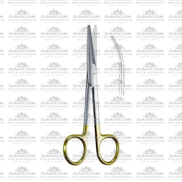 Tungsten Carbide TC Operating Mayo Scissor 20cm Curved