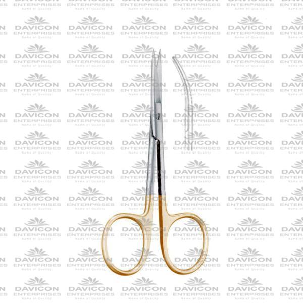 Tungsten carbide Iris Scissor 11.5cm Straight