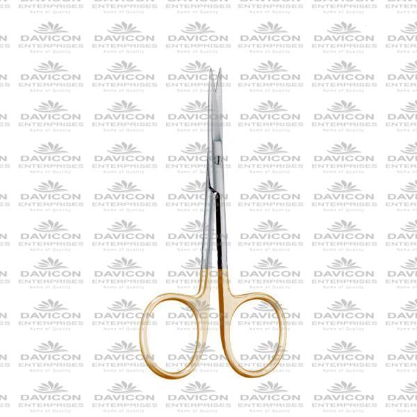 Tungsten carbide Iris Scissor 11.5cm Straight