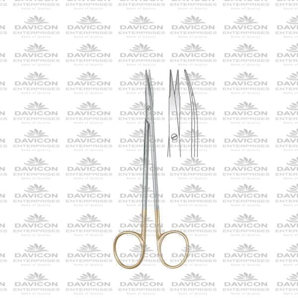 Tungsten carbide Reynolds Dissecting Scissor 18cm Curved