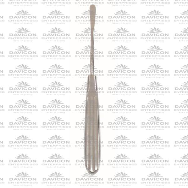 Obwegeser Periosteal Elevator 7mm - FLAT Blade Maxillofacial Surgery Instruments