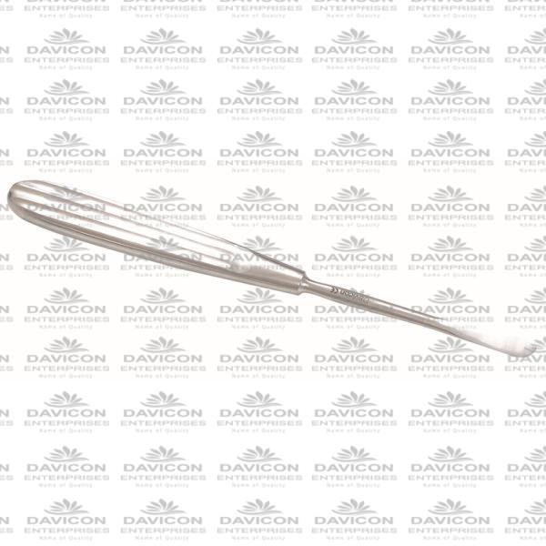 Obwegeser Periosteal Elevator 7mm - FLAT Blade Maxillofacial Surgery Instruments