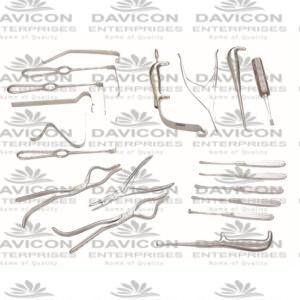 Maxillofacial Reconstruction Surgery Instrument set | DAVICON Premium Quality Stainless Steel Maxillofacial Surgery Instruments