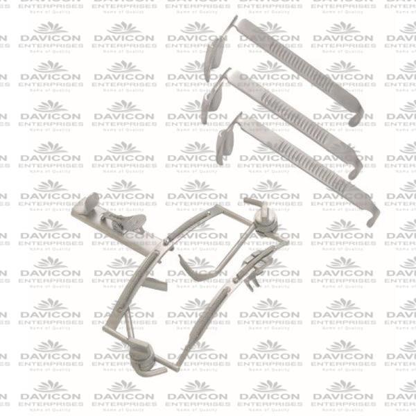 HIGH QUALITY STAINLESS STEEL RETRACTOR DINGMAN PALADAR FISURADO DINGMAN MOUTH GAG | Dingman Cleft Palate Repair Mouth Gag set