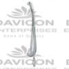 BAUER SIGMOID NOTCH RETRACTOR FIBER OPTIC RIGHT HOOK - ORAL RETRACTOR