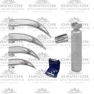 Macintosh Conventional Eco laryngoscope Set With Battery Handle