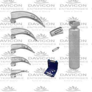 Macintosh Conventional Eco laryngoscope Set With Battery Handle