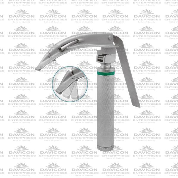 McCoy Laryngoscope Blade Fiber optic