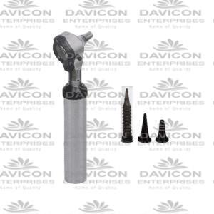 Metal Otoscope Fiber Optic