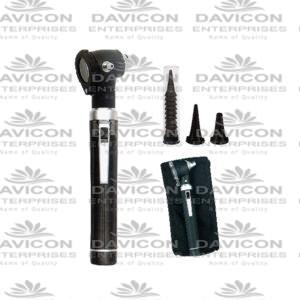 Mini Otoscope Pocket Style Conventional BLACK SET