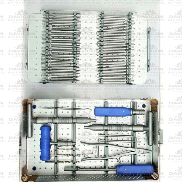 Broken Screw Removal Instruments Set