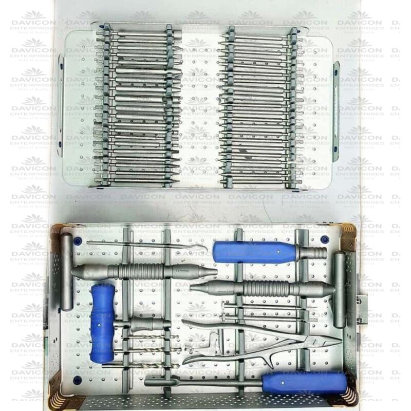 Orthopedic Broken Screw Removal Instrument Set Of Orthopedic & Spine ...