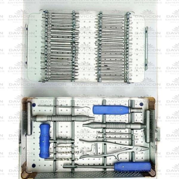 Broken Screw Removal Instruments Set