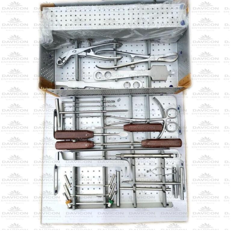 Large Fragment Instruments Set for Lower Limb - Davicon Surgical ...