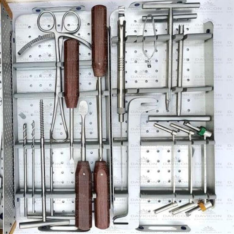 Large Fragment Instruments Set for Lower Limb - Davicon Surgical ...
