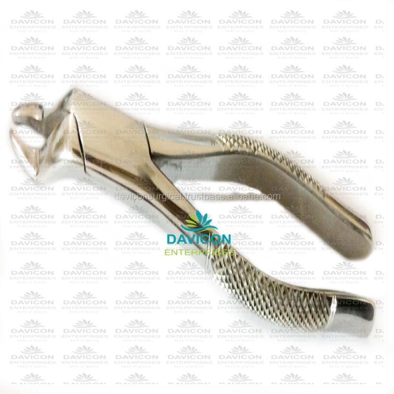 Upper wisdom tooth third molar extraction forceps modified universal ...