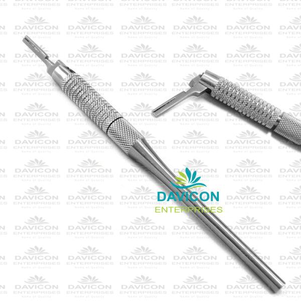 Adjustable Scalpel Handle #3 Rotatable