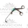 Heuwieser Antrum Grasping forceps with extra long curve fixed