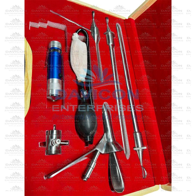 Sigmoidoscope and Proctoscope Examination Set Diagnostic Anoscope Kit ...