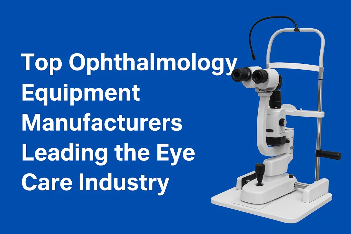 Top Ophthalmology Equipment Manufacturers Leading the Eye Care Industry
