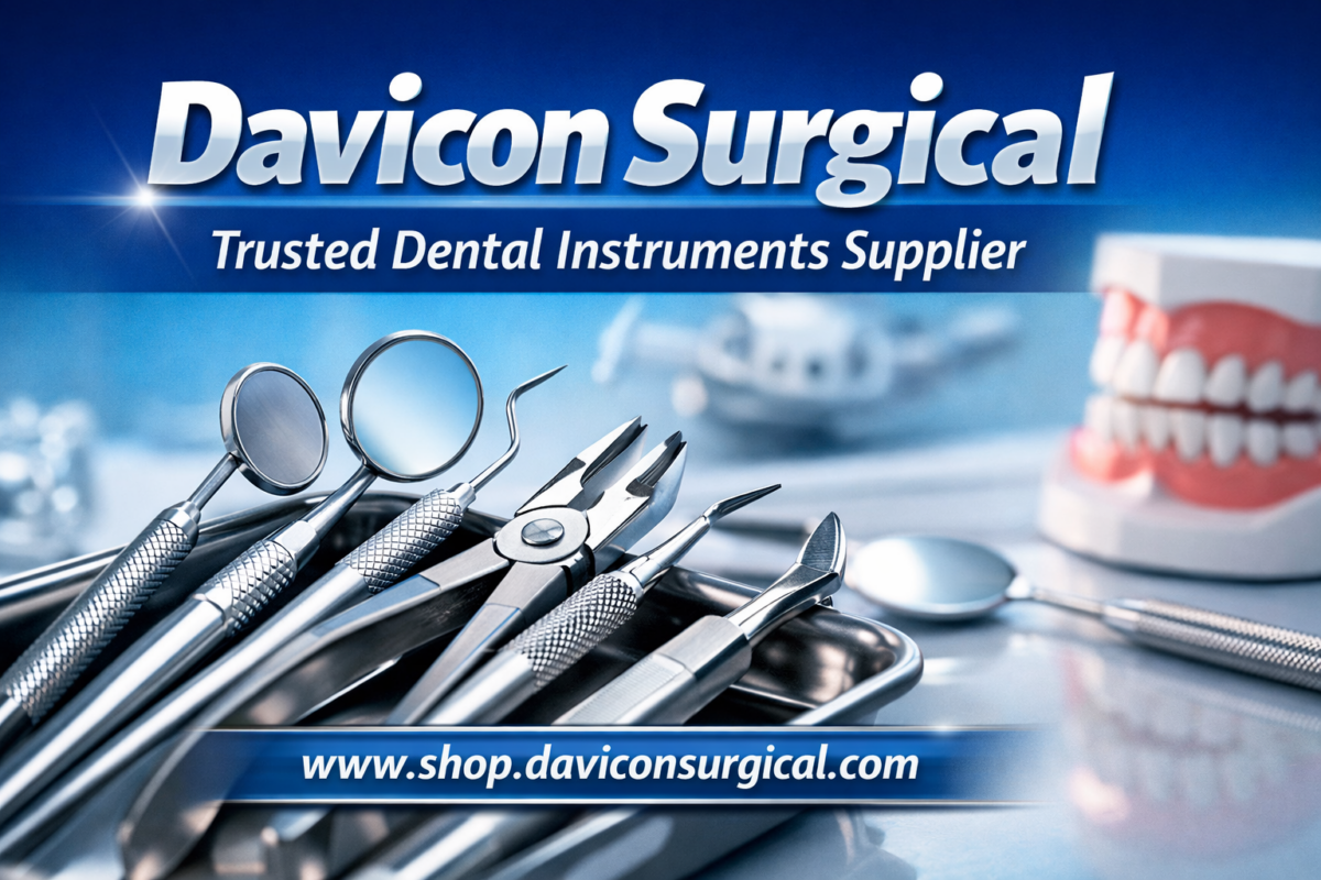 Davicon Surgical dental instruments made from premium stainless steel for professional dental care