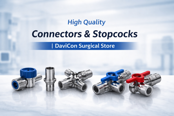 Two-way, three-way, and rotating stopcocks for hospitals – DaviCon Surgical