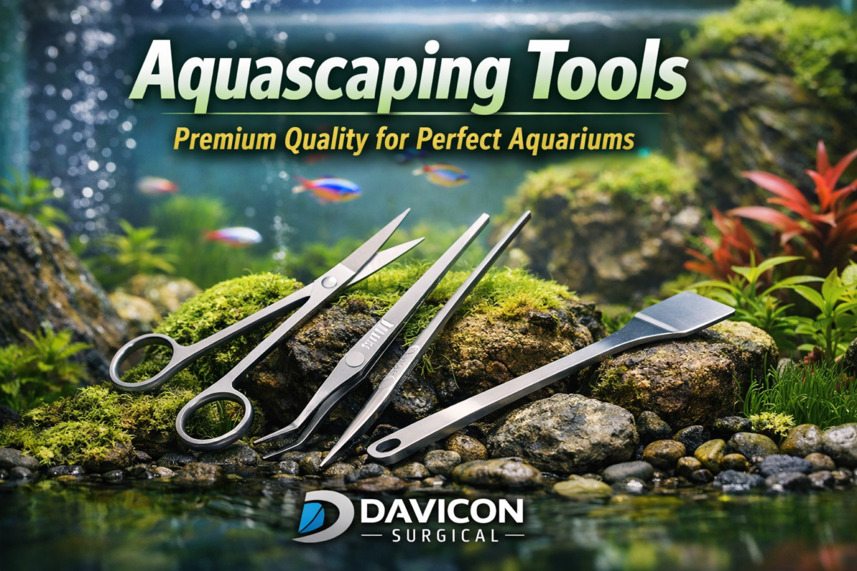 Aquascaping Tools – Premium Quality by Davicon Surgical