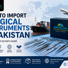 How to Import Surgical Instruments from Pakistan with Davicon Enterprises – High-quality surgical instruments manufacturer, OEM supplier, global exporter, and trusted medical equipment partner.